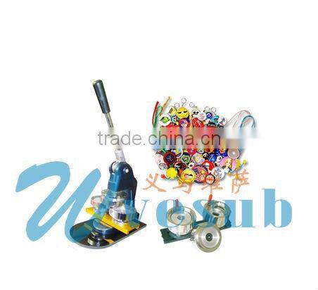 Square Pin Button Machine Moulds Of 50*50mm Plastic Slide