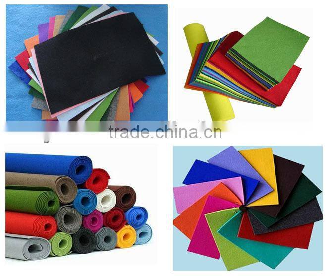 Polyester nonwoven felt