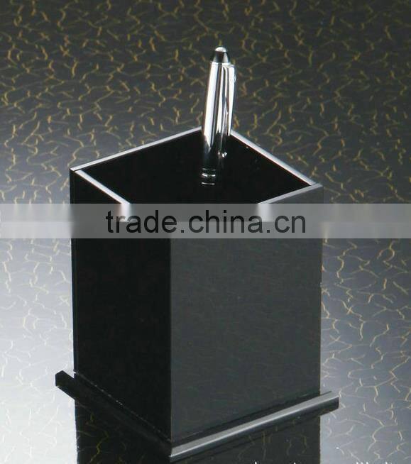 Acrylic Plastic Pen Holder,Single Clear Acrylic Pen Holder