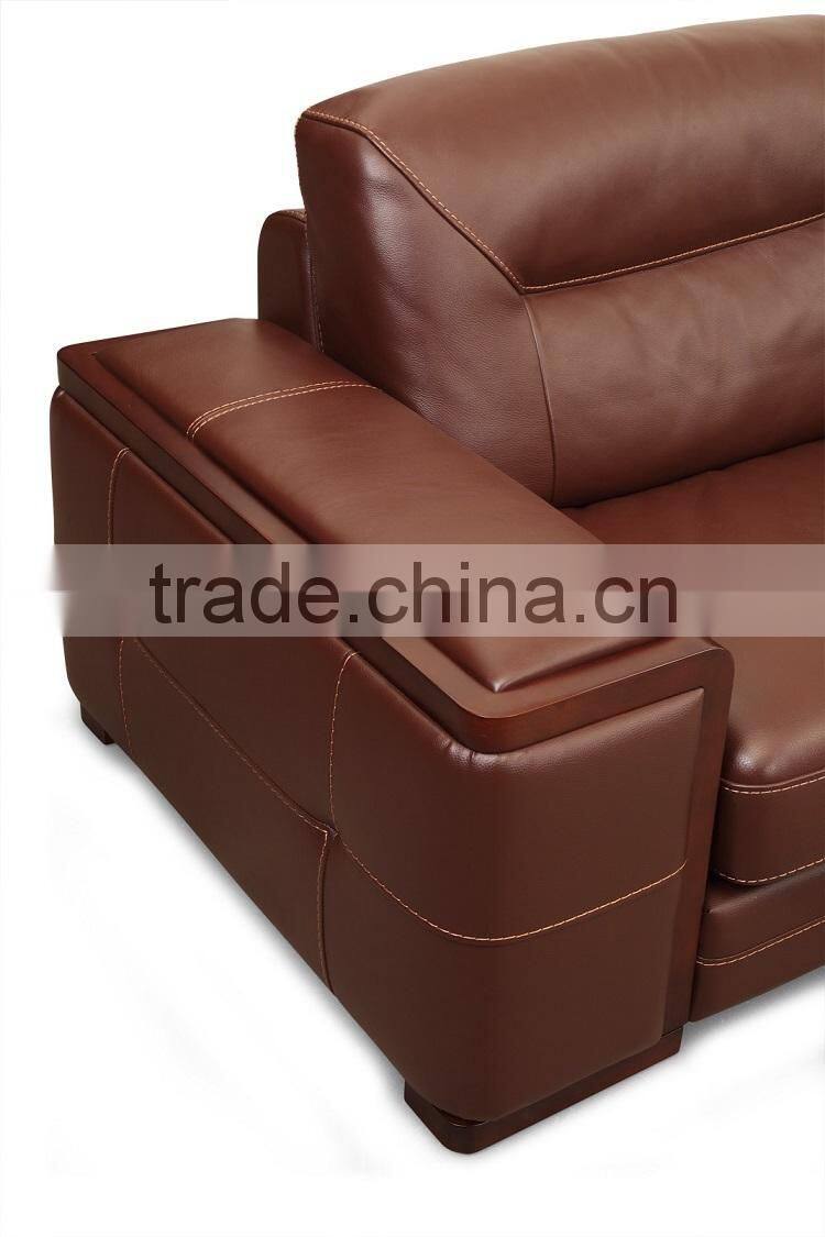 new design modern european lazy boy living room leather corner recliner sofa