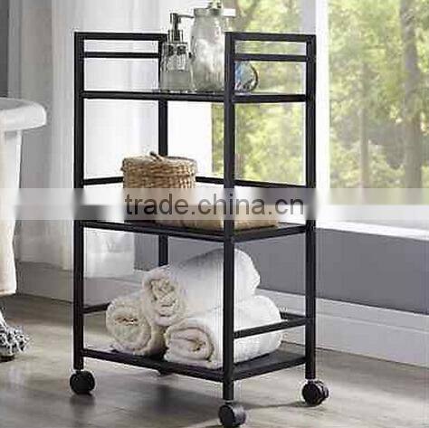 Garage Bar Hotel Rolling Metal Serving cart