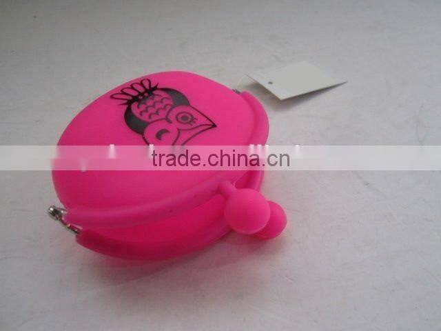 Owl pattern Silicone Purse /Coin Purse