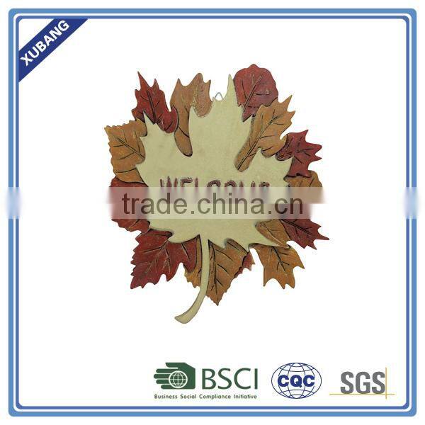 maple leave Poly resin WALL DECOR