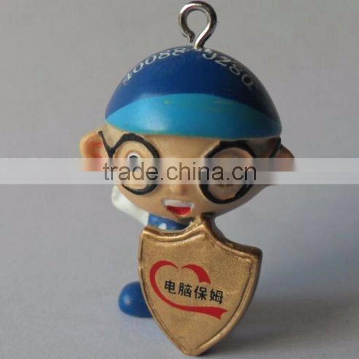 Resin handing figure decoration