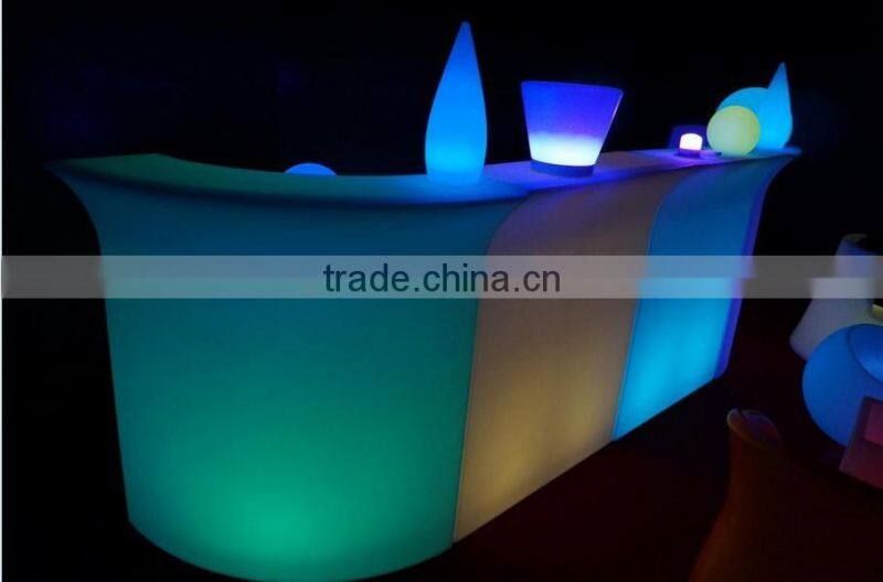 small led bar counter / led light up bar counter