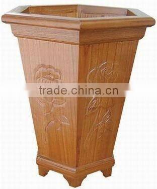 2012 promotion wooden flowerpot