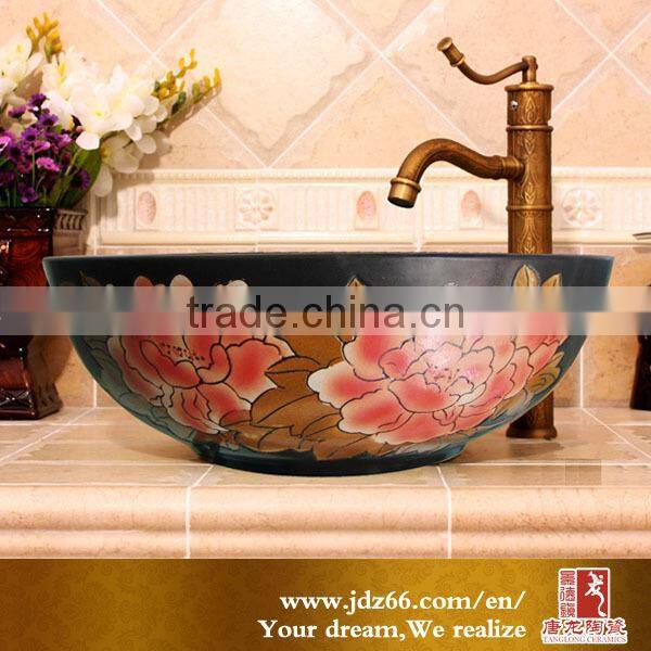 Wholesale competitive price bathroom ceramic washbasin