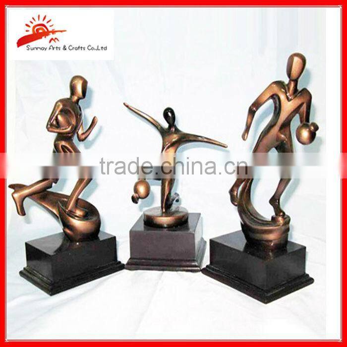 American football trophies