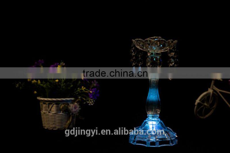 topper decorative LED base Lighted acrylic candle holders