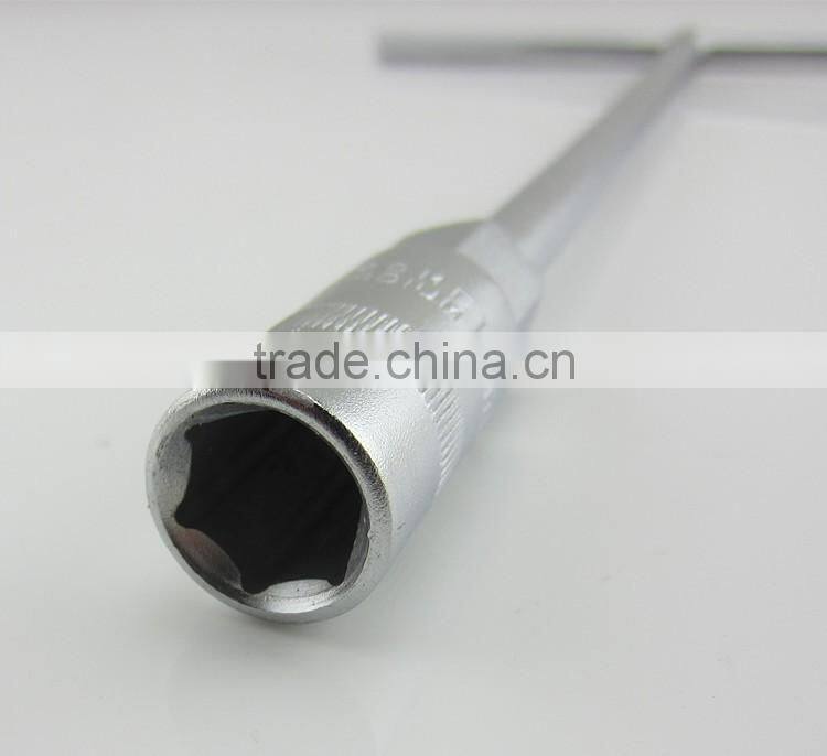 Socket Wrench - Chrome sliding T type socket wrench hex socket wrench