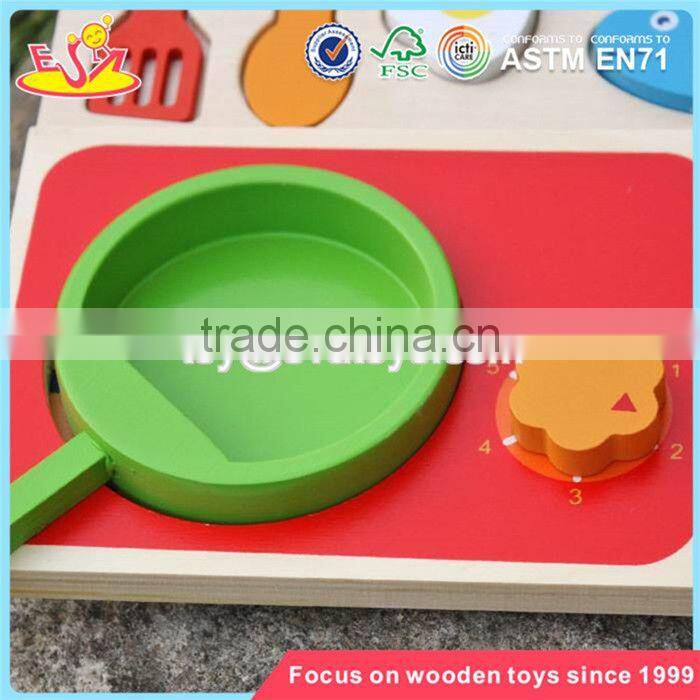 wholesale preschool play food wooden cooking toys new design wooden cooking toys for kids W10B187