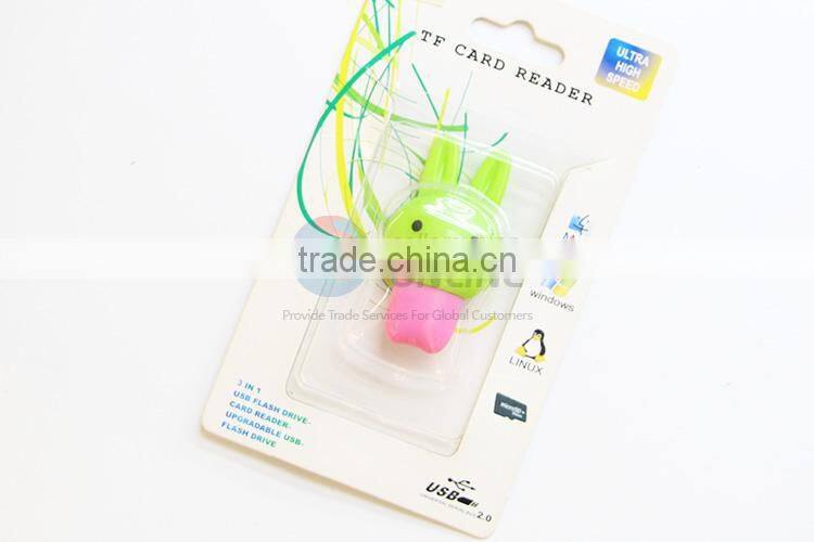 Cute Rabbit Shape Memory Card Reader