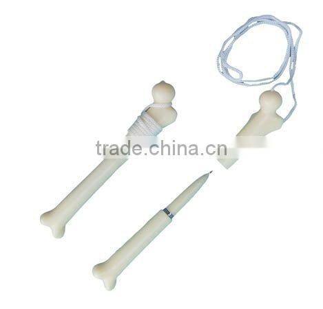 office use ballpoint pen with bone shape, school pen, home pen