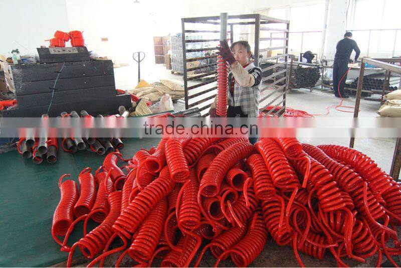 fine mechanical property nylon vehicle hose 8mm*6mm blue easy to process used for vehicle for blue stretch hose