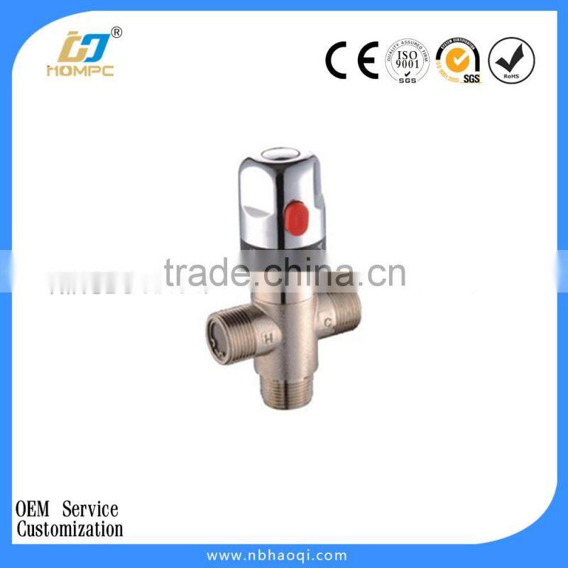 Brass water blending valve,thermoelectric valve for heating valve