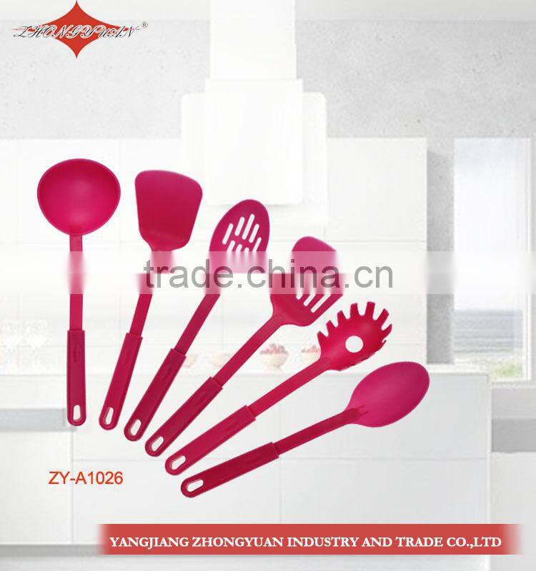 5pcs different colorful cute smile face shape nylon plastic kitchen accessory for china 2014