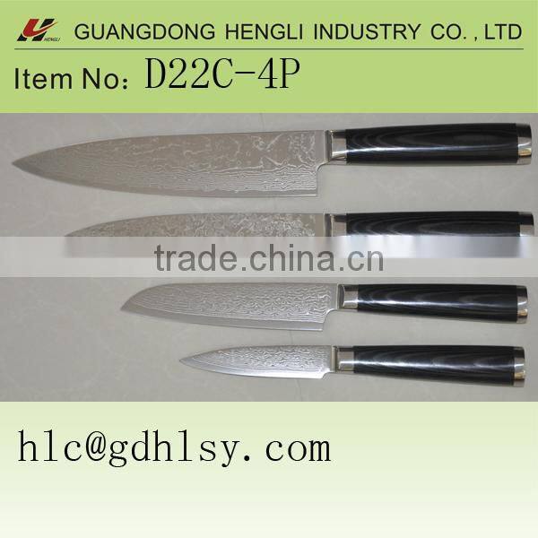 handmade damascus steel knife