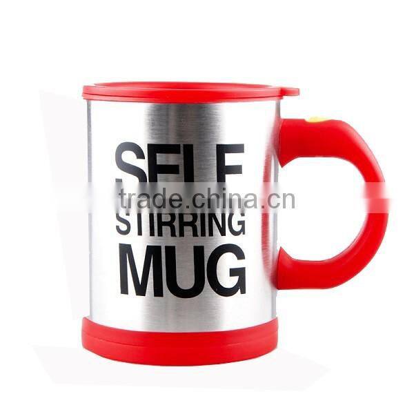Enhanced Version Automatic Electric Stainless Steel Self Stirring Coffee Mug Self Mixing Cup