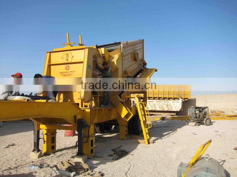 Hot Selling Mobile Crushing and Screening Plant for Sale