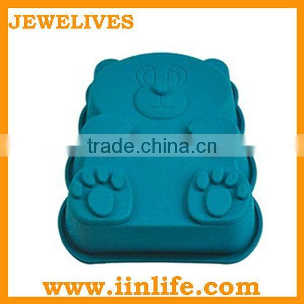 Animal shape novelty silicone bakeware