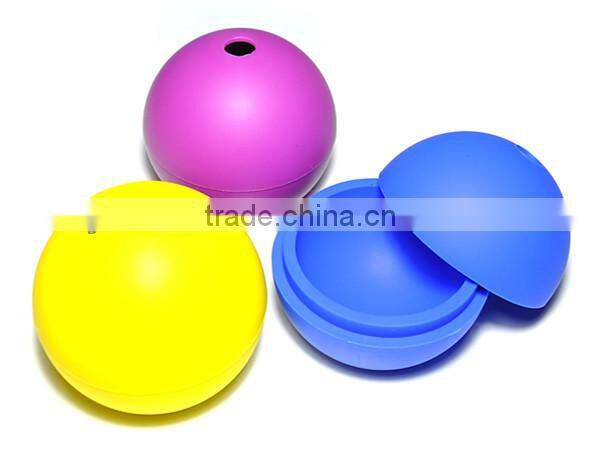 Hot selling silicone ice ball mould for making cake or ice cream
