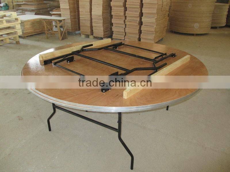 Used Modern Plywood Banquet Dia60" round folding table for sale