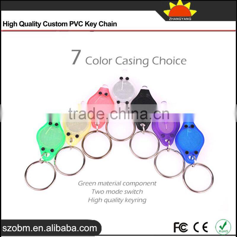 China Wholesale Promotion UV Purple Light 390-395nm LED Keychain