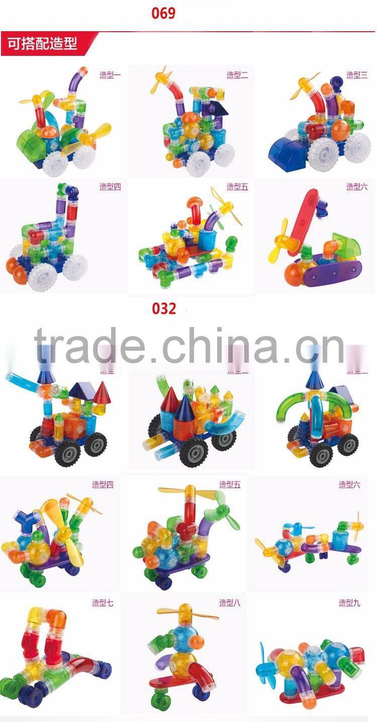 Hot toys plastic magnetic building blocks toys magnetic block toy