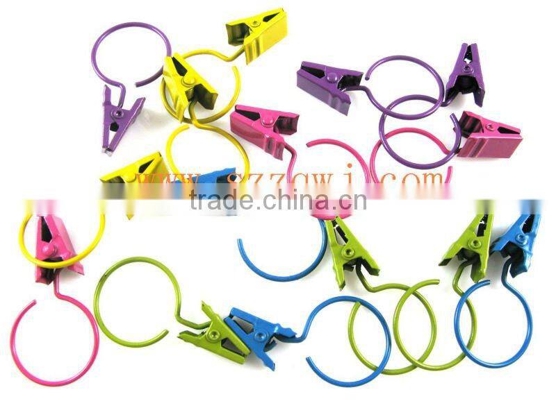 Curtain rod rings Metal Curtain Clip