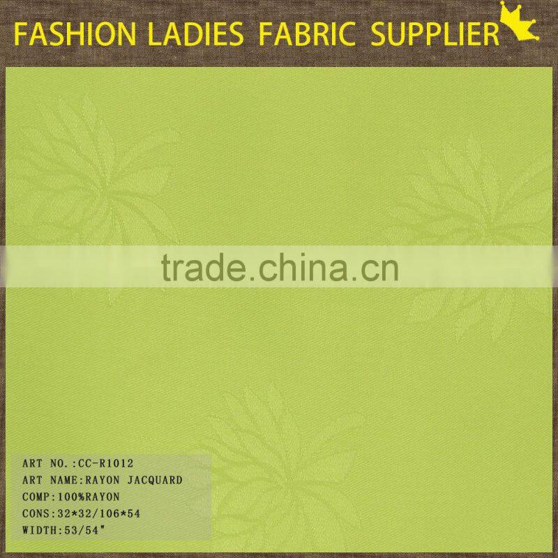 rayon/ viscose garment fabric