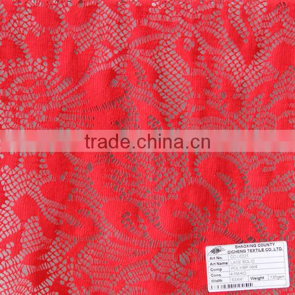 neoprene textile fabric beautiful lace closure for woman