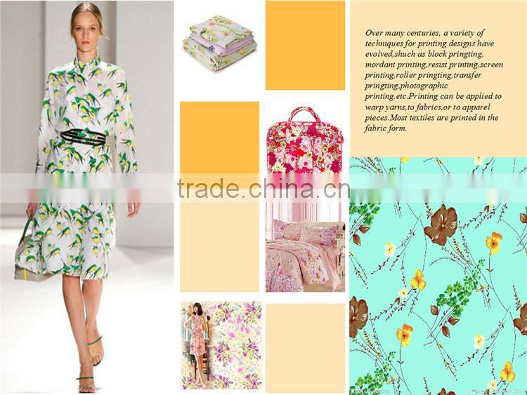 100% cotton dyed fabric printing fabric