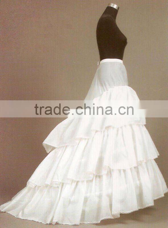 White Under Skirt Petticoat P802