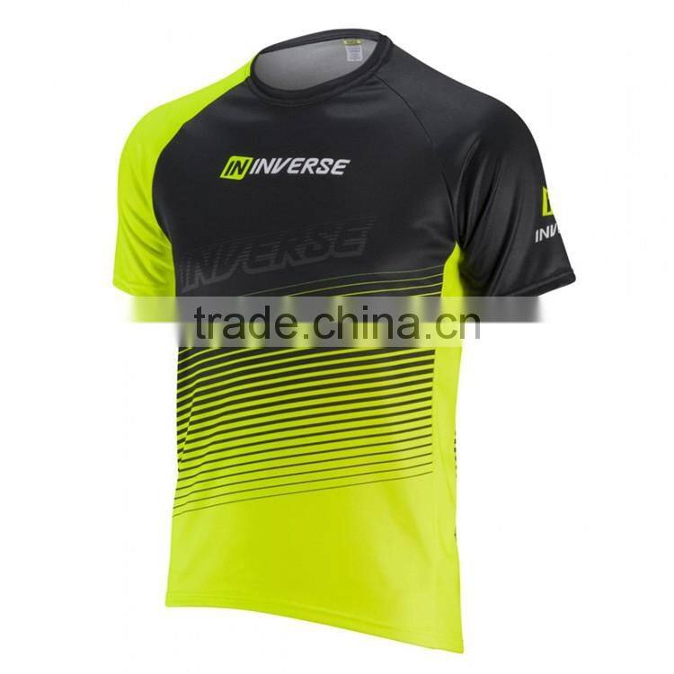 Kroad wholesale 100% polyester coolmax breathable sublimation custom dry fit running t shirts