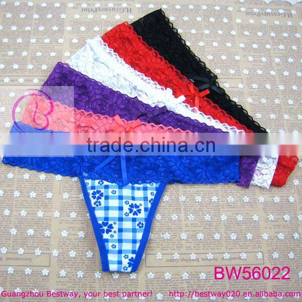 Womens hot sexy underwear soft cotton fabric fashion sexy lingerie