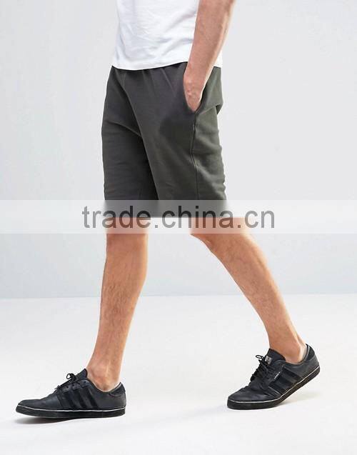 Fashion hip hop design summer grey french terry sweat shorts custom