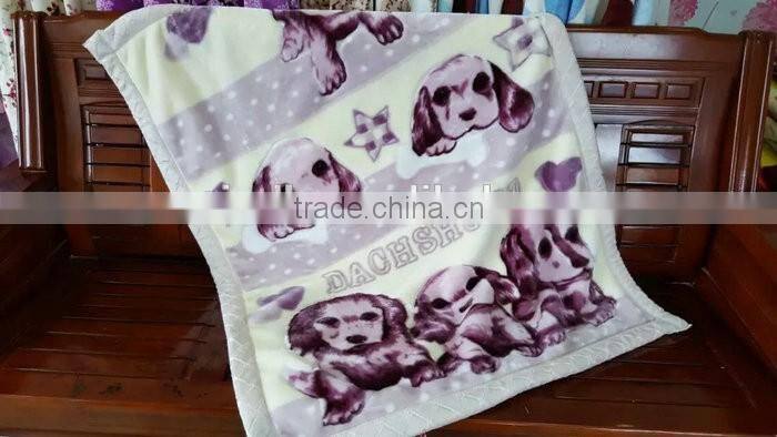 Top Selling Factory Wholesale OEM Baby Soft Raschel Blanket