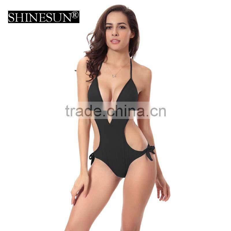 8-color swimsuit Thick padded chest pad hot girls xxx bikini photo PLUS size swimsuit swimsuit