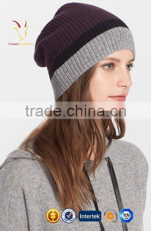 Customized Winter Women Wool Beanie Hats ODM
