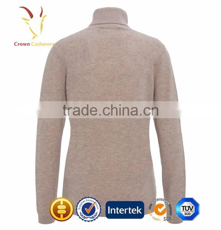 Women Winter Turtle Neck Long Sleeve Pullover Sweater