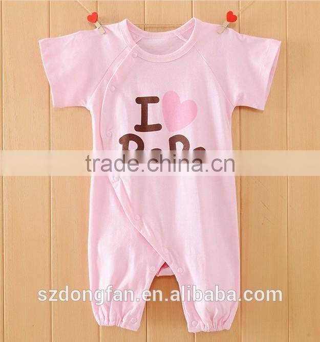 wholesale baby clothes romper 100% cotton baby romper