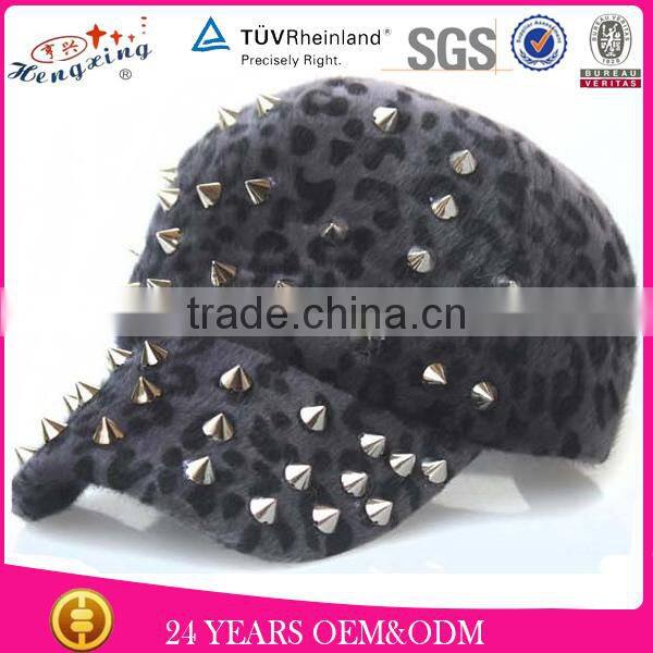 Fur Baseball Hat /Mens Wiinter Hats Fashion/Winter Full Cap Hat