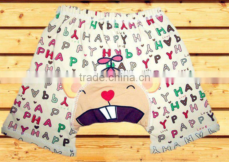 Hot selling Summer infant PP Pants,cotton children Pants,kid's Shorts,24pieces/lot ,sz 6-36 M,8 designs