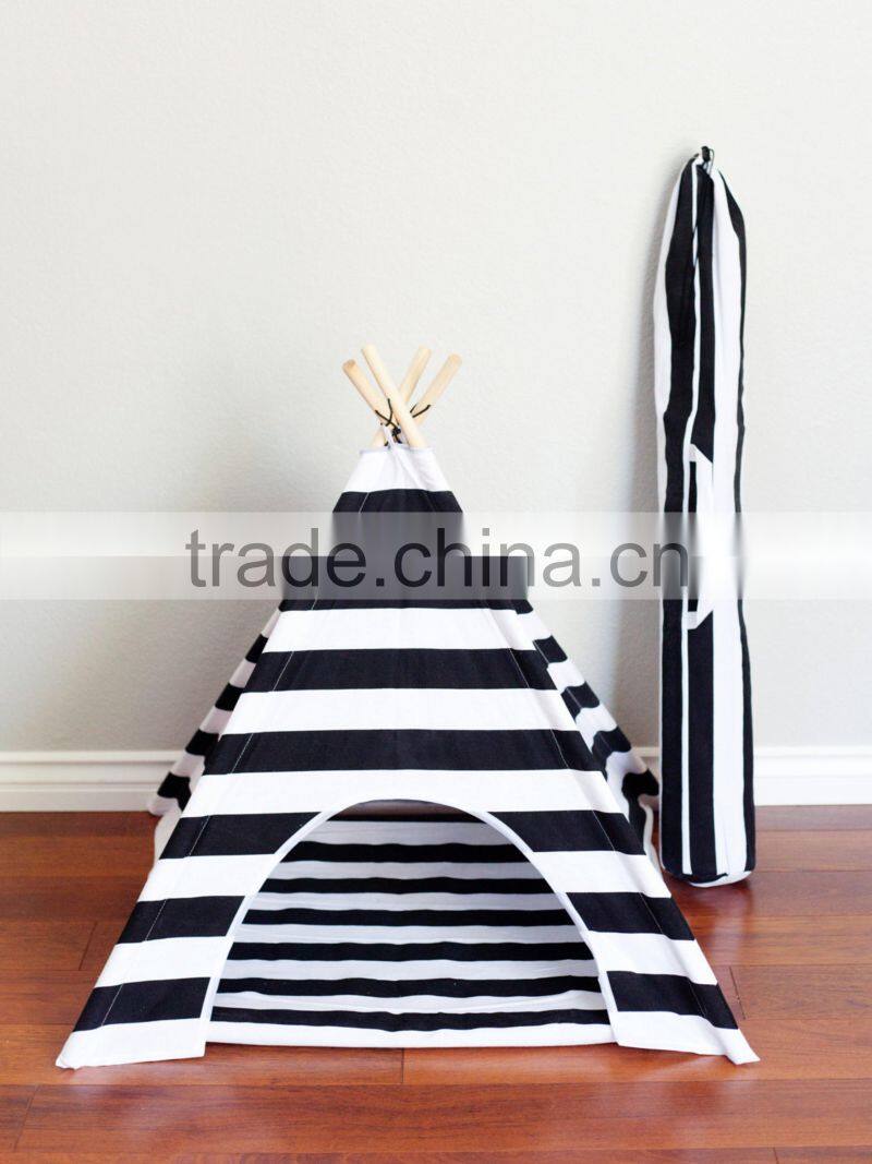 R1933H Good quality cheap oop pet dog cat teepee tent bed for sale