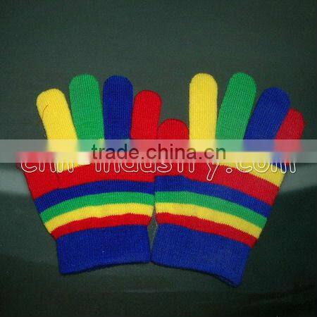 PVC dotted cotton safety knitted work Glove