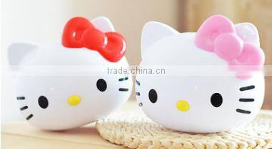 HELLO KITY HEAD Detachable plastic cute saving money box for kids for promotion