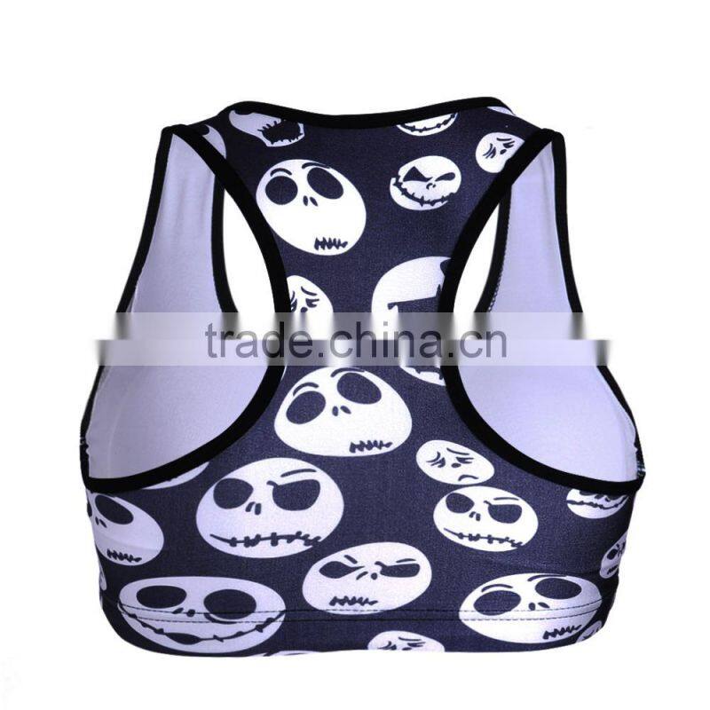 2015 Oeko Comfortable Quick Dry Breathable for women fitness wear Lady's Sports Bra S131-49