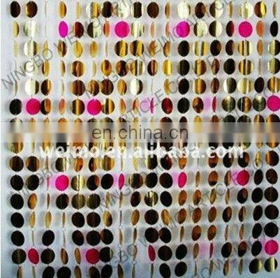 wavy sequin curtain room divider
