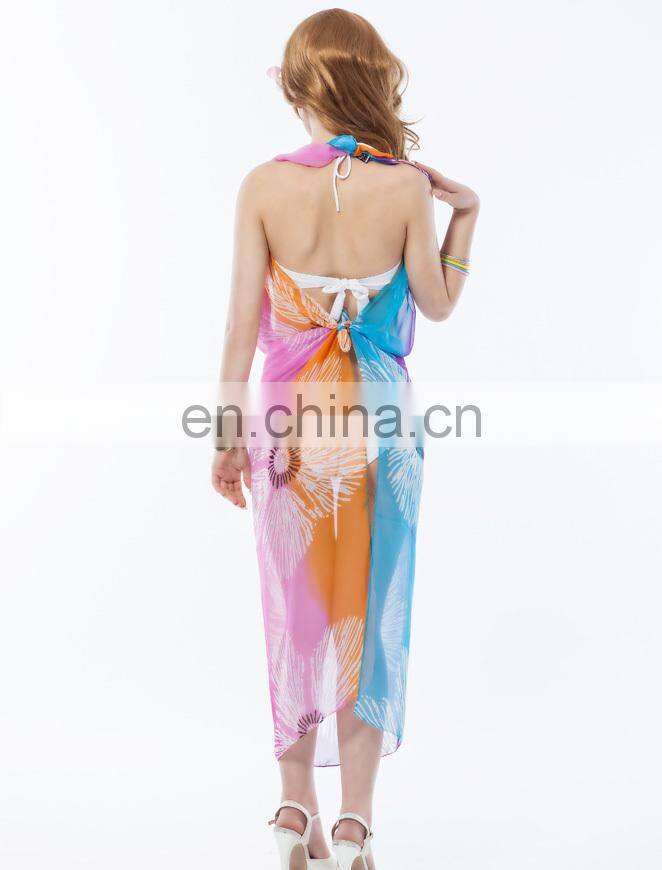 Newest design fantastic cover up beach dress
