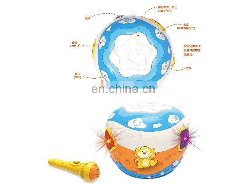 children toys English dynamic clap drum musical Toys